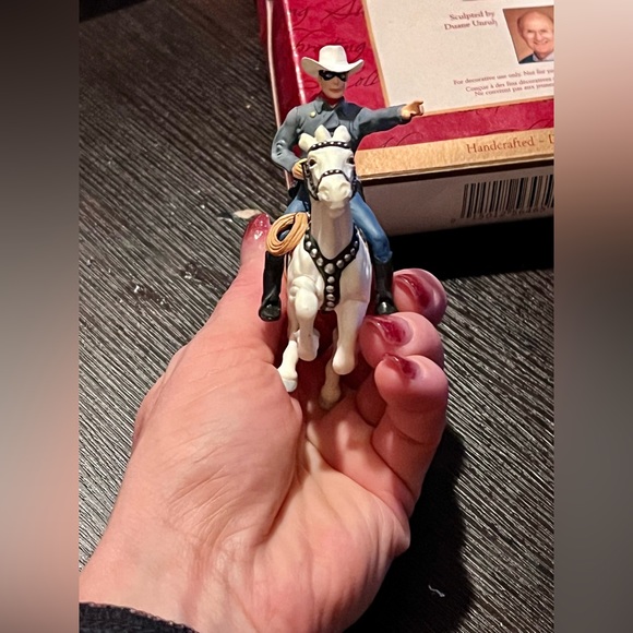 Vintage Hallmark Keepsake Lone Ranger Hanging Ornament 2000 - Picture 4 of 4